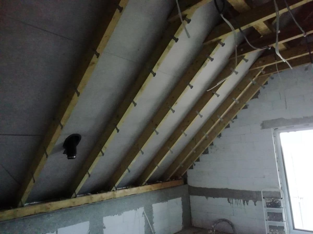 Termoizolacja poddasza Paszowice 7